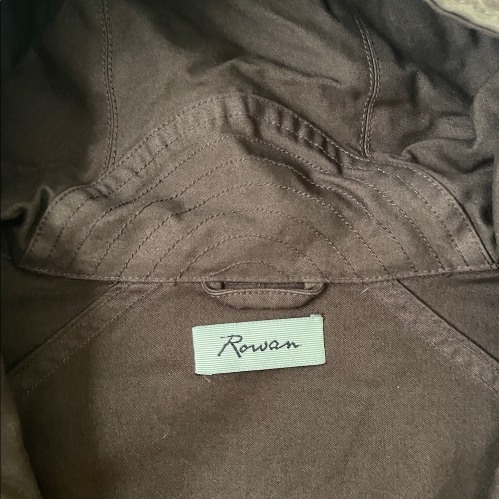 New Rowan Finnian Hooded Utility Jacket - Mountain Ridge Brown - M - Picture 9 of 17